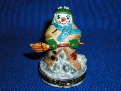 SNOWMAN W/GREEN HAT